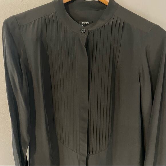 J. Crew silk tuxedo romper size 6 - Picture 5 of 12
